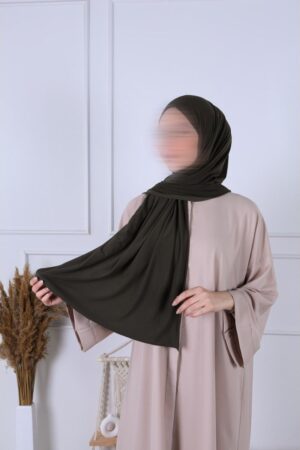 Hijab Jersey Premium Kaki