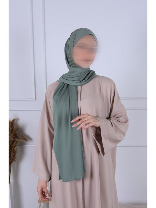 HIJAB JERSEY PREMIUM VERT D’EAU
