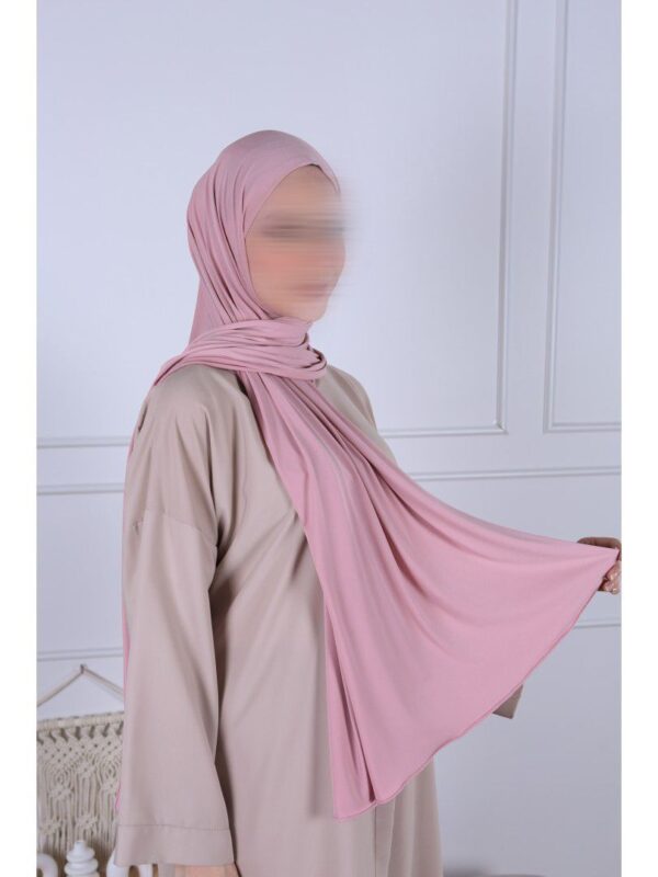 Hijab Jersey Premium Rose clair