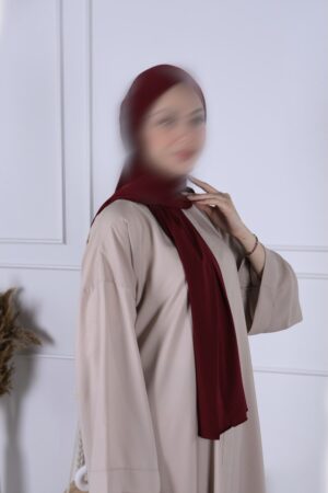 Hijab Jersey Premium Rouge bordeaux
