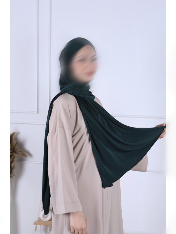 Hijab Jersey Premium vert foncé