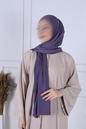 Hijab Jersey Premium Violet cassis