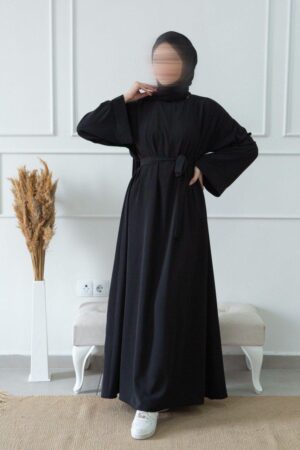 Abaya Coupe Droite