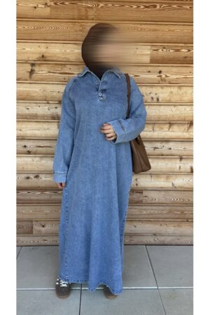 Robe en jean